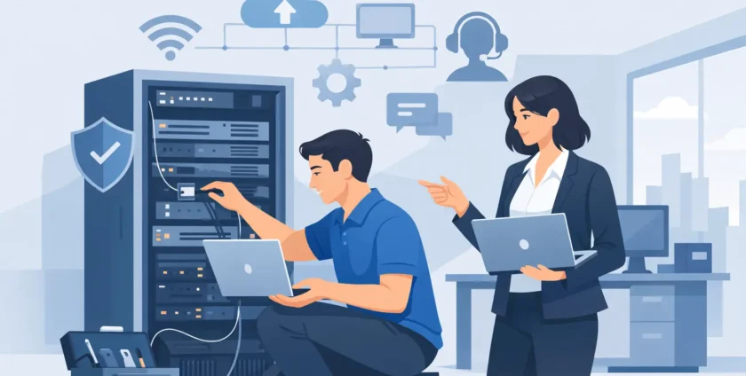 Why On Site IT Support Services Still Matter